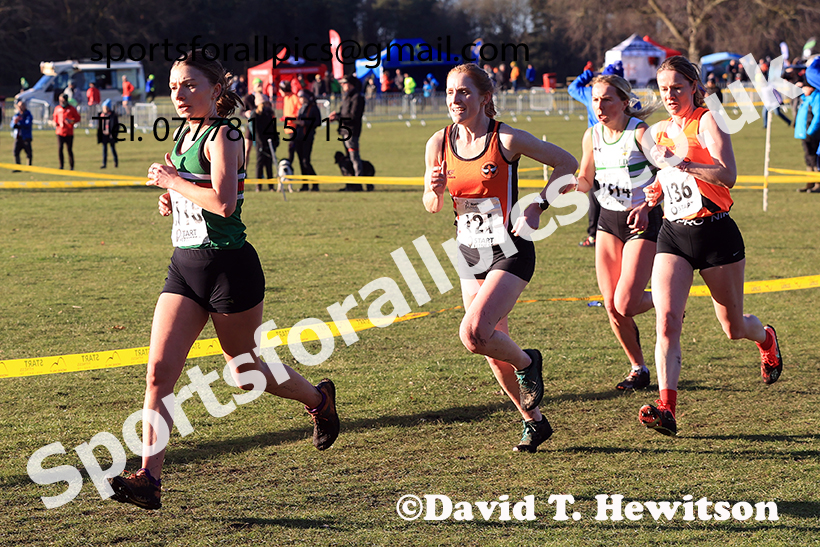 Senior womens 2025 Northern Cross Country Champs, Tatton Park, Knutsford, Cheshire. Photo: David T. Hewitson/Sports for All Pics